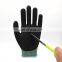 Heavy Duty Cut Resistant TPR Anti Impact Knuckle Protection Gloves