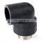 Pe Socket Weld Outlet Pipe для подпольного отопления, HDPE Тепловая сварка, Мужской резьбовой уголок 90°