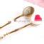 New Long Handle Cleaning Dust Brush with Heart Design Nylon Hair Dust Nail Art Brush