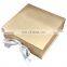 luxury gift box packaging for jewelry golden textured paper custom logo magnetic gift box