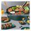 Smokeless Commercial Teppanyaki Mini Hotpot Bbg Sandwich Round Electric Salamander Grill