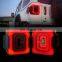USA Version Smoke Led Taillights Brake Turn Signal Lights For 18-22 Wrangler JL
