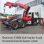 Tractor Truck With Crane Shacman 6x4 Tractor Truck Mounted Knuckle Boom Crane 25ton 30ton