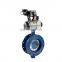 ANSI Flange End  Stainless steel 304  AC220V DN50 Metal Seating Pneumatic butterfly valve