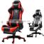 China 2021 luxury high back pink white office PC computer cadeira silla gamer led light rgb massage racing gaming chair
