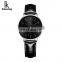 IK COLOURING K023GA1 Ladies Brands Watches Alloy Case Leather Strap Analog Quartz Casual Fashion Ladies Watch