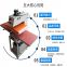 Hengjun lower mobile double-station hydraulic heat press machine hydraulic semi-automatic heat press machine 40*60 two-station hydraulic T-shirt printing machine
