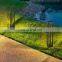 Modern Decorative Pathway Lighting Lawn Yard Cob Led Light Black Aluminum Landscape Lawn Yard Square Garden Light
