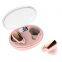 Transparent gaming true tws noise cancelling earphones BT5.0 wireless earbues Cracked charging case Hearing aids