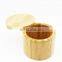 Wholesale Unique Design Kitchen Household With Lid Small Round Bamboo Storage Box Herb & Spice Tools pantry organizer