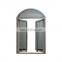 French Round Top  Aluminum Arched Tempered Glass Casement Door