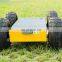 Export to Malaysia customized color AVT-W10 wheeled robot chassis shooting training robot with advantage in speed