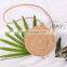 Round Purse Circle Bag water hyacinth handbag, Shopping Bag 100% woven Wholesale