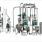 10tpd Maize Wheat Flour Mill Corn Flour Milling Machine Posho Milling Machinery