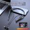 Hot selling S720 TWS neckband earphone waterproof sports portable noise cancelling neckband with usb