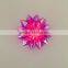3.75" dia LED Optical Fiber Gift Box Ornament Shinny Star Bow, LED Gift Bow, LED Lighting Ribbon Bow