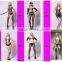 Super Halter Neck T Back floral mesh Lace Garter Belt Body stocking sexy body stocking