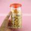 430ml Wide Mouth Plastic Jar Cylinder Food Containers with Ring Pull cap