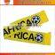 100%acrylic football fans knitting scarf,designer jacquard scarf