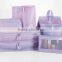 7pcs/set Portable Foldable Nylon Luggage Clothes Sports Bags Toiletry Travel Bag