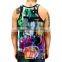 casual sublimated tank top