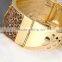 Big design fake gold dream hope love pure copper magnetic bracelet