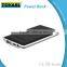 Untla Thin Black Power Bank with 3000mAh capacity LED torch and LED indicator light to show the power left