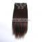  Clip In Hair Extension, Double Drawn Weft Full Ending Clip In Hair Extension