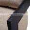 Hot sale wooden arm chair new style elegant fabric chair morden livingroom furniture