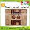 Hot Sale Natural Beech Wood Material Bilding Blocks Toy Educational Bulk Wooden Blocks for Kids                        
                                                Quality Choice