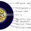Fiber conductor central tube direct buried GYXTW fiber optic cable