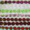 2.5'' Christmas shabby flowers Holiday Collection/Green/Red/ DIY headband