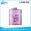 Customer logo printed wholesale bottle of red wine hip flask