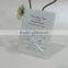 lace wedding invitation cards with white ribbon &lace