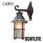 CAIRO Outdoor Half E27 Antique Garden Cone Wall Lamp