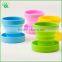 2015 Portable Heat Resistance Folding Silicone Cup for Travel