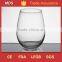 Glassware manufacturers thick stemless white wine glass                        
                                                Quality Choice