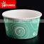 Flexo printing Ice cream paper cup with customer design