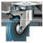 Light Duty Casters with Gray Rubber Wheels