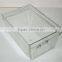 clear plastic food disposable container