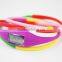ladies fancy digital silicone wrist watch bracelet with long strip