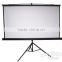 HD floor standing tripod projector screens for commerial use