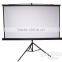 HD floor standing tripod projector screens for commerial use