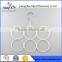 Laundry Wire Hanger Factory in China for Scarf Round Metal Hanger