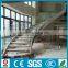 interior curved steel glass staircase factory