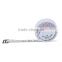 Round ABS Printing Case BMI Calculator Measuring Tape Meters Personalized Ribbon