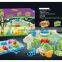 Glow in the Dark 750G Sand+1pcs Sand Tray+14pcs Sand Mold,kids Toy Sand Glow in Dark