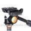 Q-08 Professional Tripod heads,Universal type pan head with Fast mounting plate