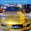 CARLIKE Stretch Chrome Film Car Wrap PVC Vinyl Decals