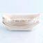 disposable wooden dish for food use